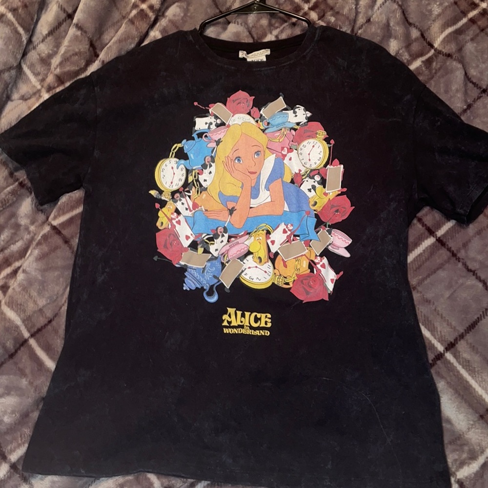 Zara Alice In Wonderland Shirt